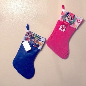 Kids Disney stockings and adventure stocking